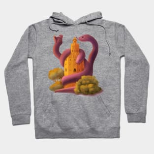 Lyrnaean Hydra attack on Tower of Gold Hoodie